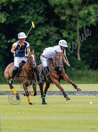 Polo action, Warwickshire Cup 2024, Cirencester Park