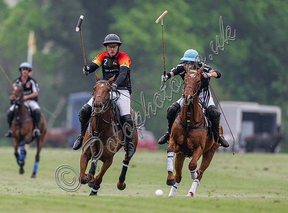 Polo action, May 4 Goal Spring Cup 2022, Cowdray Park Polo Club