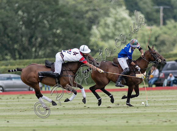 Polo action, 2021 Gold Cup, Cowdray Park Polo Club