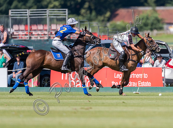 Polo action, 2021 Gold Cup, Cowdray Park Polo Club