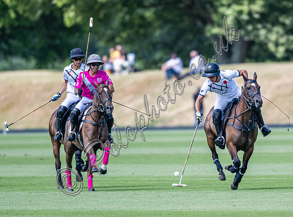 Polo action, 2024, Cowdray Park Polo Club