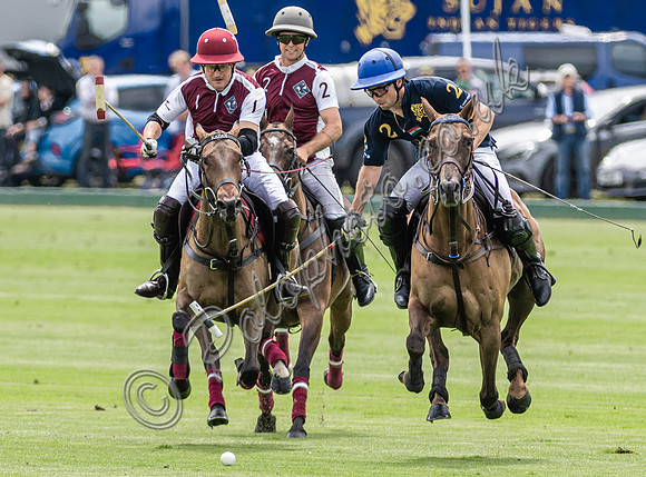 Polo action, 2025 Gold Cup, Cowdray Park Polo Club