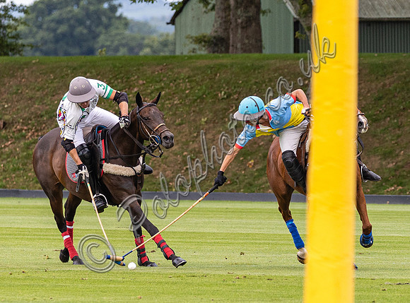 Polo action, 2022 Autumn Cup, Cowdray Park Polo Club