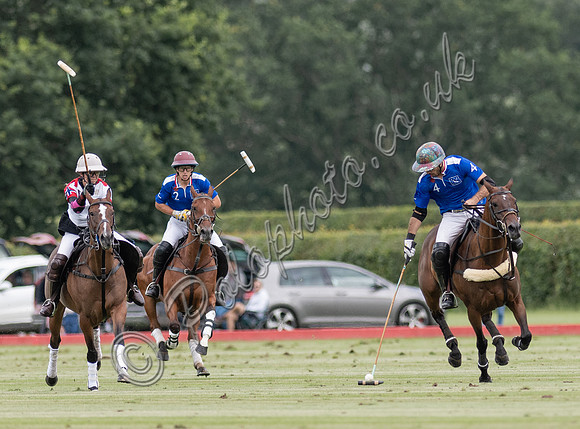 Polo action, 2021 Gold Cup, Cowdray Park Polo Club