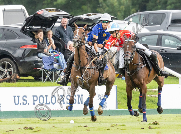 Polo action, 2021 Gold Cup, Cowdray Park Polo Club