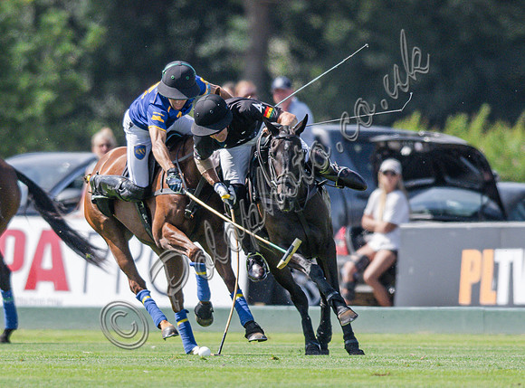 Polo action, 2025 Gold Cup, Cowdray Park Polo Club