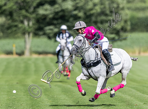 Polo action, 2024 Gold Cup, Cowdray Park Polo Club