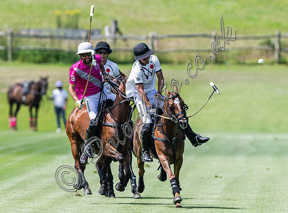 Polo action, 2024, Cowdray Park Polo Club