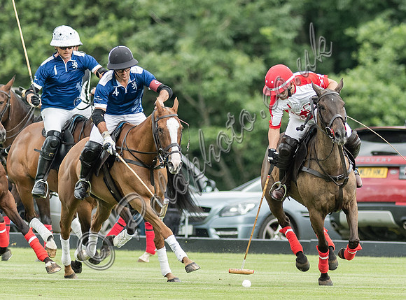 Polo action, 2021 Gold Cup, Cowdray Park Polo Club