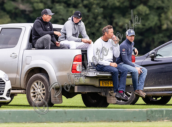 John Paul Clarkin with James, Tom and Zac Beim