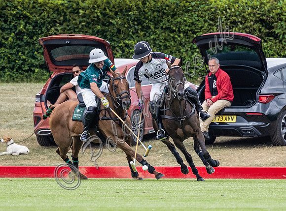 Polo action, 2025 Gold Cup, Cowdray Park Polo Club
