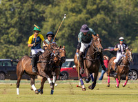 Polo action, County Cup 2025 league match, Cirencester Park