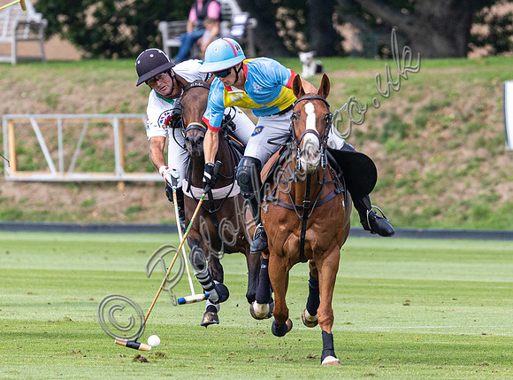 Polo action, 2022 Autumn Cup, Cowdray Park Polo Club