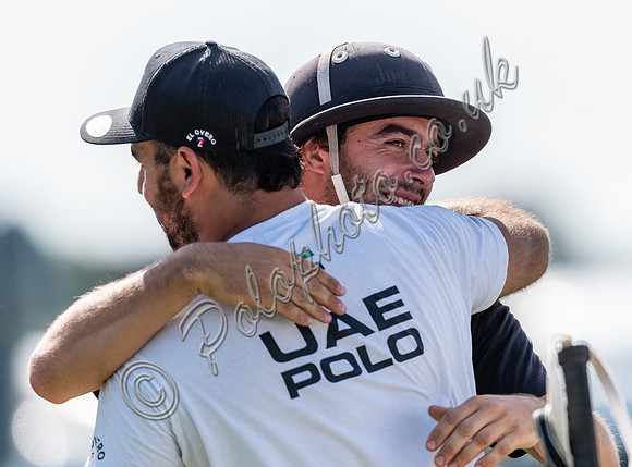 Celebrations from UAE Polo Team