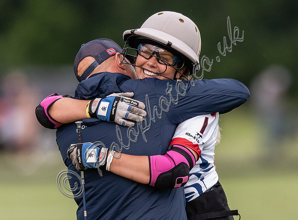 Polo action, Warwickshire Cup Final, Cirencester Park