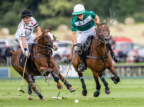 Polo action, 2024 Gold Cup, Cowdray Park Polo Club