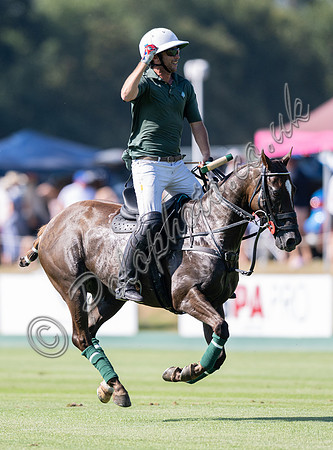 Polo action, 2025 Gold Cup quarter finals, Cowdray Park Polo Club