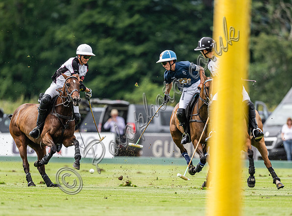 Polo action, 2024 Gold Cup, Cowdray Park Polo Club