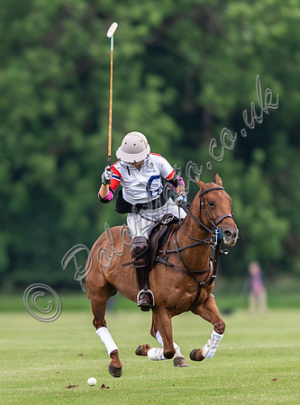 Polo action, Warwickshire Cup Final, Cirencester Park