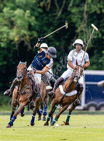 Polo action, Warwickshire Cup 2024, Cirencester Park