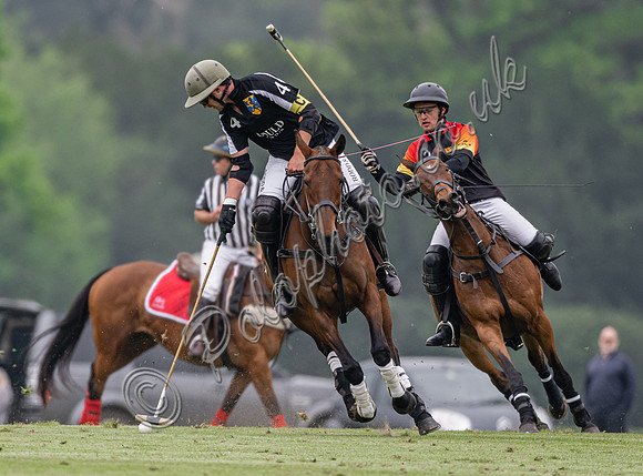 Polo action, May 4 Goal Spring Cup 2022, Cowdray Park Polo Club