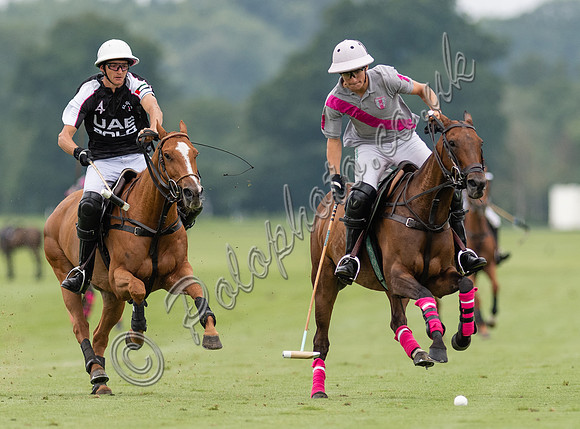 Polo action, 2021 Gold Cup, Cowdray Park Polo Club