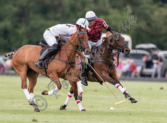 Polo action, Warwickshire Cup Final, Cirencester Park