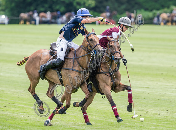 Polo action, 2025 Gold Cup, Cowdray Park Polo Club