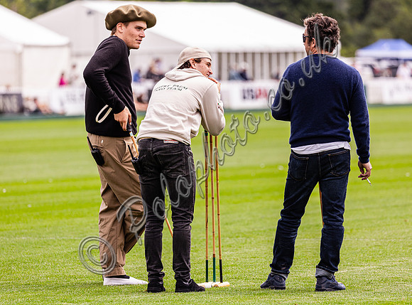 Polo action, 2024 Gold Cup, Cowdray Park Polo Club