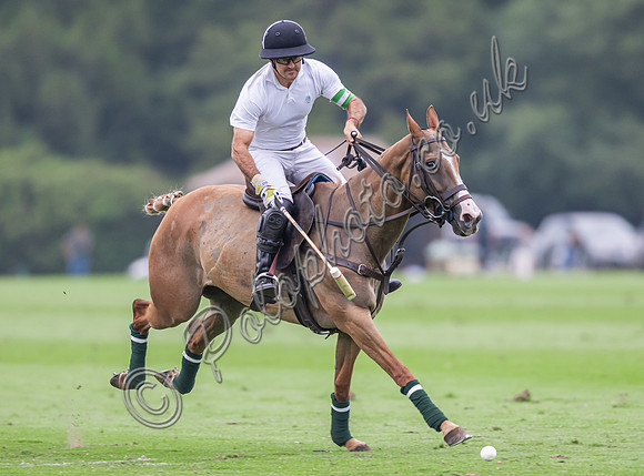 Polo action, 2024 Gold Cup, Cowdray Park Polo Club