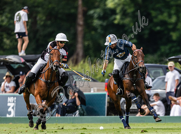 Polo action, 2024 Gold Cup, Cowdray Park Polo Club