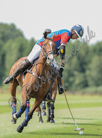 Sebastien Paillonct full length polo action shot