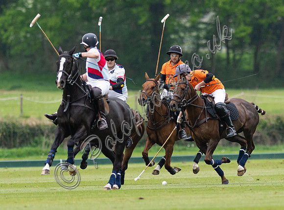 Polo action, 2022 May 4 Goal Spring Cup, Cowdray Park Polo Club