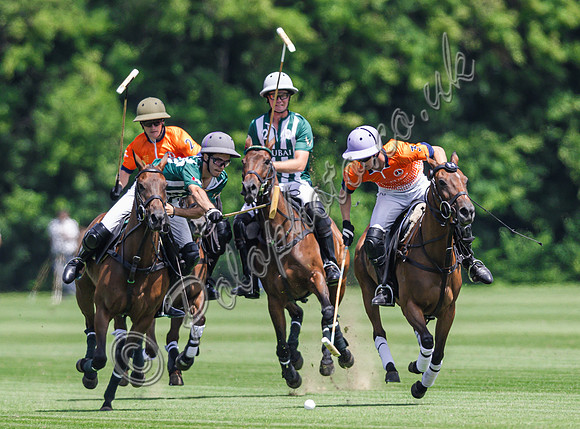 Polo action, 2025 Gold Cup, Cowdray Park Polo Club
