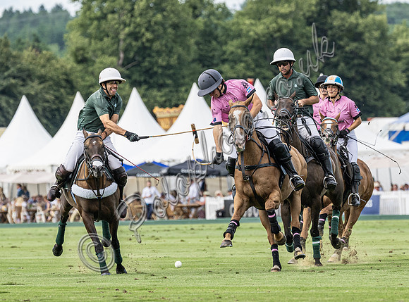 Polo action, 2025 Gold Cupsemi-final, Cowdray Park Polo Club