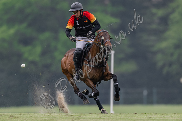 Polo action, May 4 Goal Spring Cup 2022, Cowdray Park Polo Club