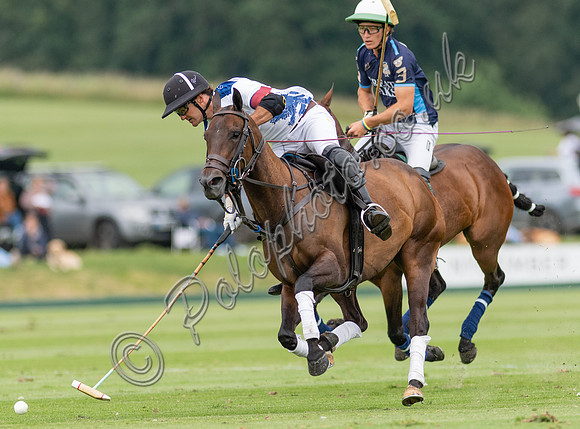 Polo action, 2021 Gold Cup, Cowdray Park Polo Club
