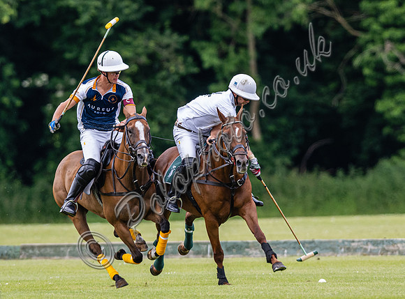 Polo action, Warwickshire Cup 2024, Cirencester Park