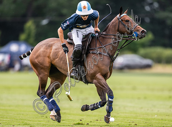 Polo action, 2024 Gold Cup, Cowdray Park Polo Club
