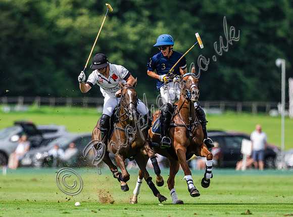 Polo action, Challenge Cup 2024, Cowdray Park Polo Club