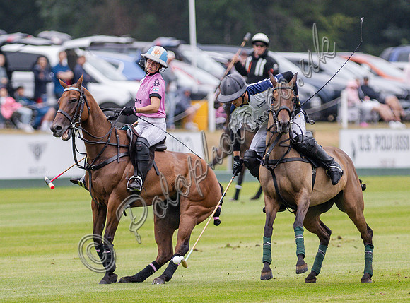 Polo action, 2025 Gold Cup, Cowdray Park Polo Club