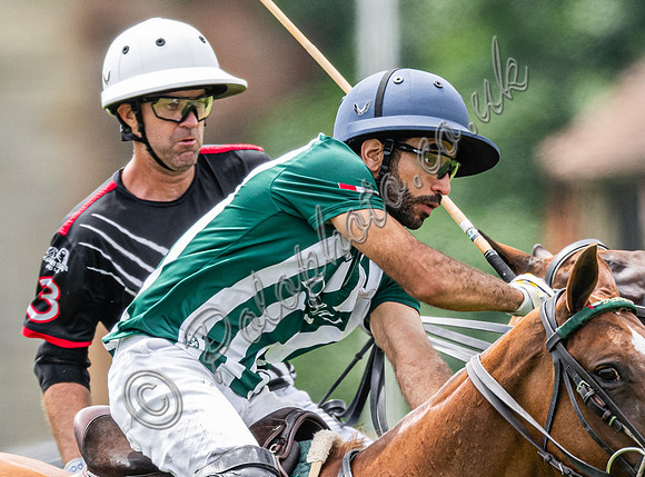 Polo action, 2024 Gold Cup, Cowdray Park Polo Club