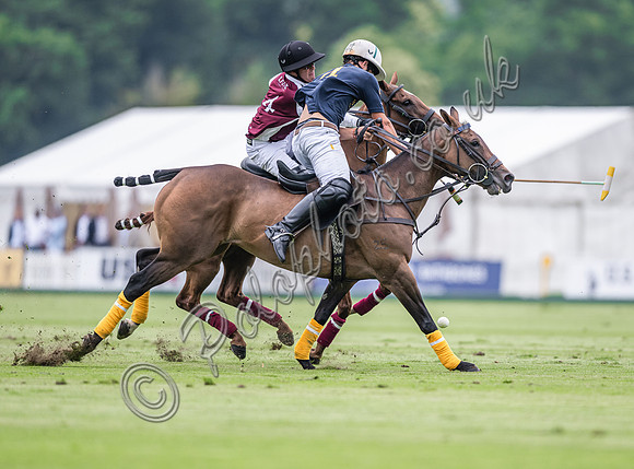 Polo action, 2025 Gold Cup, Cowdray Park Polo Club