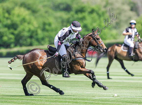 Polo action, 2025 Gold Cup quarter finals, Cowdray Park Polo Club