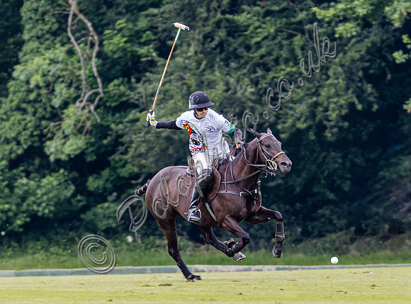 Polo action, Warwickshire Cup 2024 at Cirencester Park