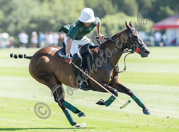 Polo action, 2025 Gold Cup quarter finals, Cowdray Park Polo Club
