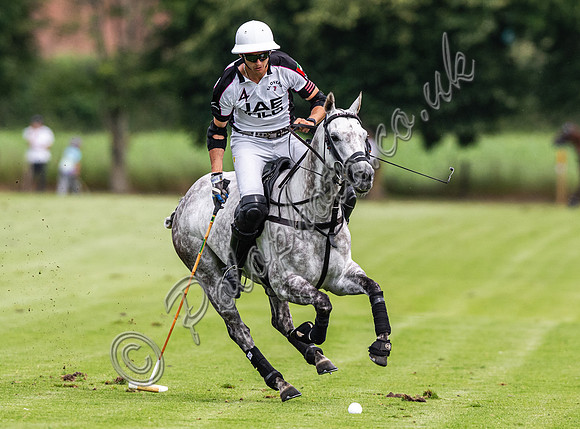 Polo action, 2024 Gold Cup, Cowdray Park Polo Club