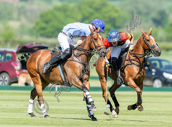 Polo action, 2022 May 4 Goal Spring Cup final, Cowdray Park Polo Club