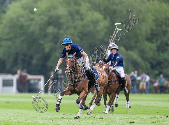 Polo action, 2024 Gold Cup, Cowdray Park Polo Club