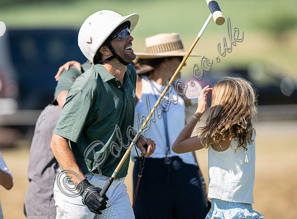 Polo action, 2025 Gold Cup quarter finals, Cowdray Park Polo Club
